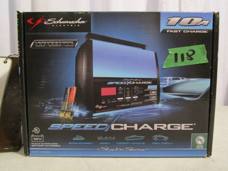lot 118 image: Schumacher Speed Charge Engine Start Battery Charger