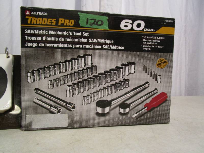 lot 120 image: All Trade Trades Pro 60 pc Tool Set