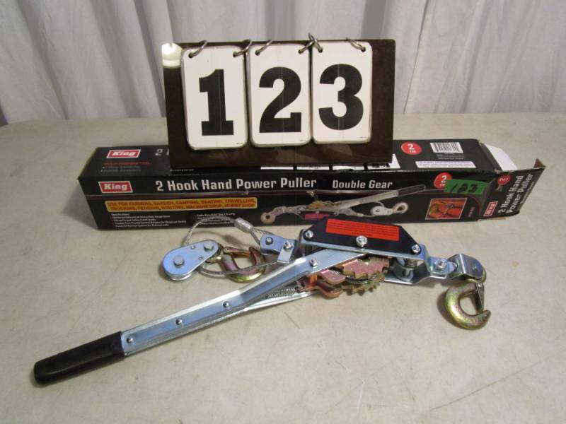 lot 123 image: King  2 Ton Power Puller