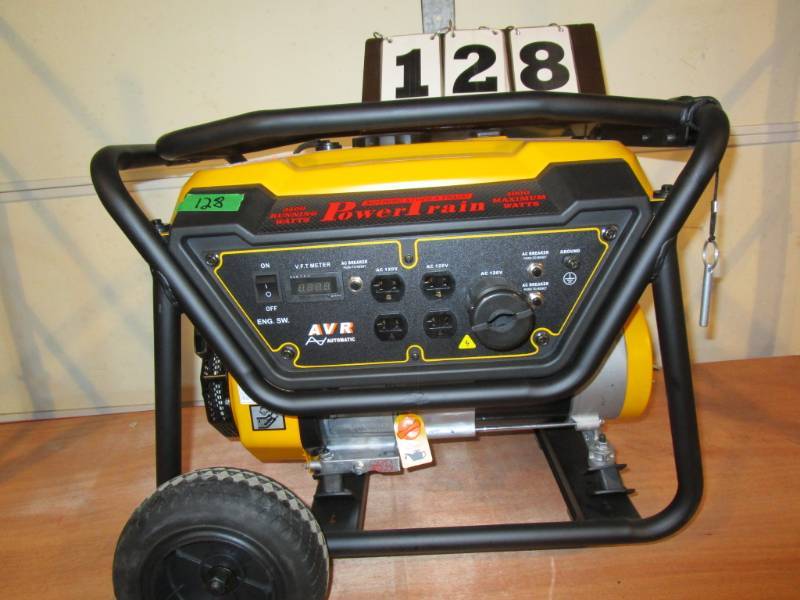 lot 128 image: Powertrain 4000 watt Max Generator