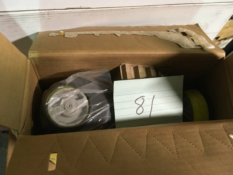 lot 81 image: RYOBI 18-Volt ONE Lithium-Ion AirStrike 18-Gauge Cordless Narrow Crown Stapler with Sample Staples (Tool-Only)  in good condition