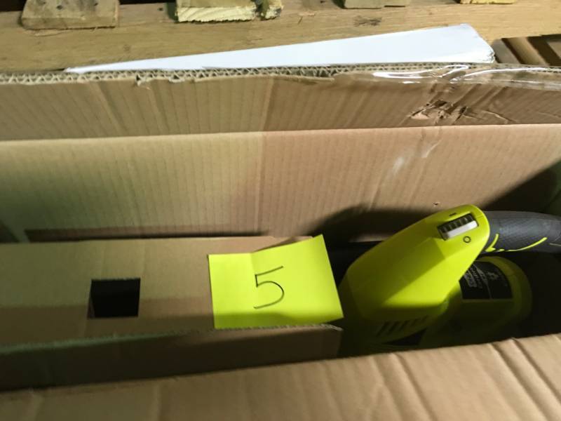 RYOBI ONE 150 MPH 200 CFM 18-Volt Lithium-Ion Hybrid Leaf BlowerSweeper - Battery and Charger Not Included in good condition