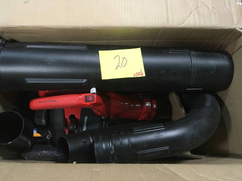 Homelite 150 MPH 400 CFM 26cc Gas Handheld Blower Vacuum in good condition
