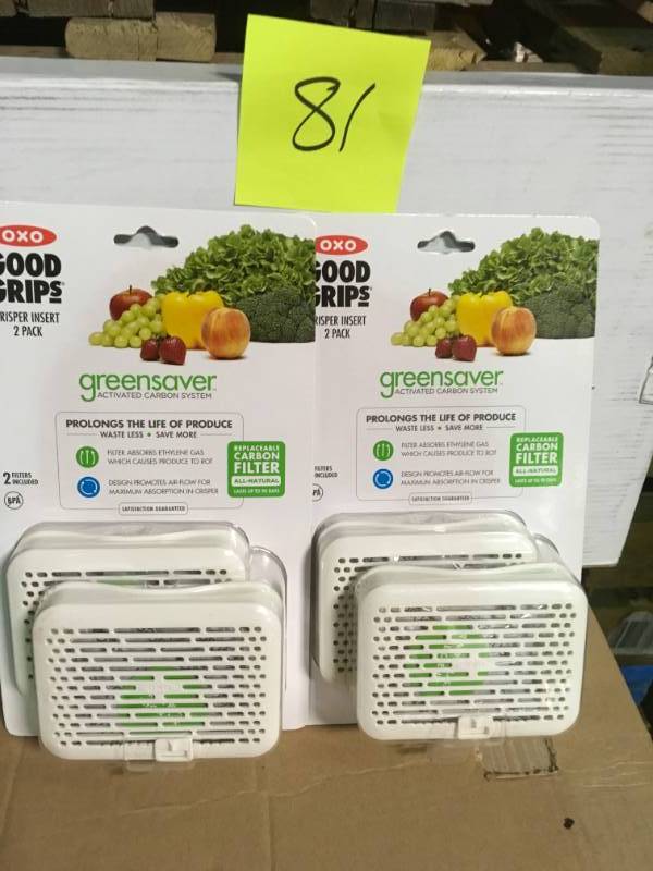 Oxo 11146100 Good Grips Greensaver Crisper Insert 2 Pack in good condition