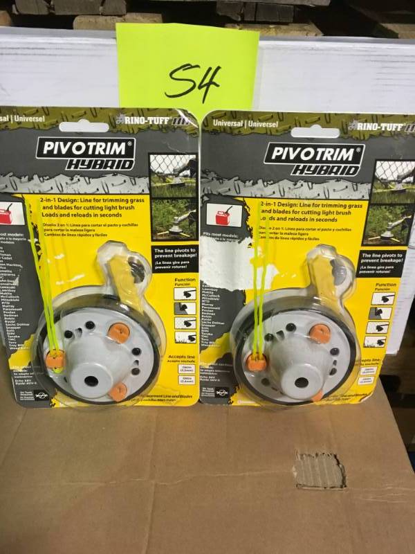 Rino-Tuff Pivotrim Hybrid Universal Trimmer Head not used