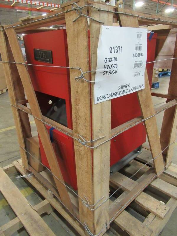 lot 5 image: Advanced Thermal Hydronics 70,000 BTU HWX Series Residential Gas Boiler - Natural Gas, HWX-70-SPRK-N - NEW IN CRATE