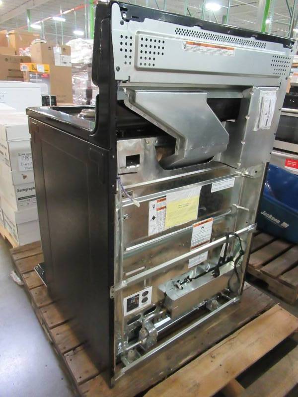 lot 130 image: Whirlpool 5-Burner Freestanding 5.1-cu ft Gas Range (Stainless steel) (Common 30-in Actual 29.875-in) WFG505M0BS - Missing 1 Knob