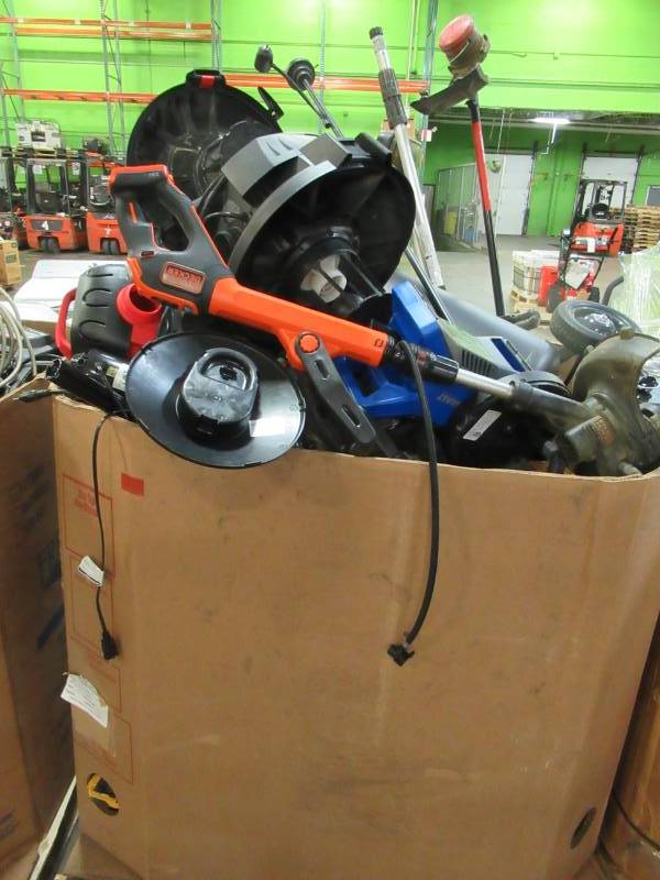 lot 38 image: WHOLESALE MIXED PALLET OF RETURNS - ELECTRIC PRESSURE WASHERS, COMPRESSORS AND MORE