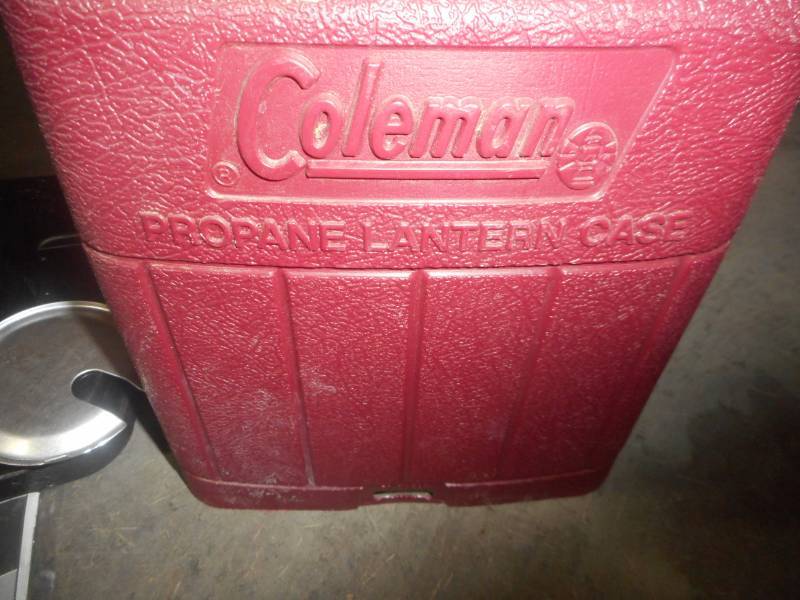 lot 17 image: Coleman Lamp and Case