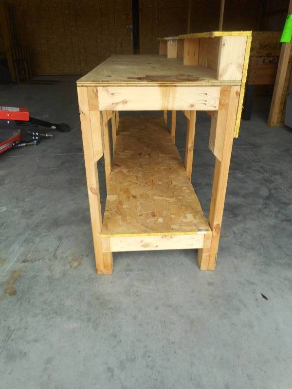 Wooden Work Bench