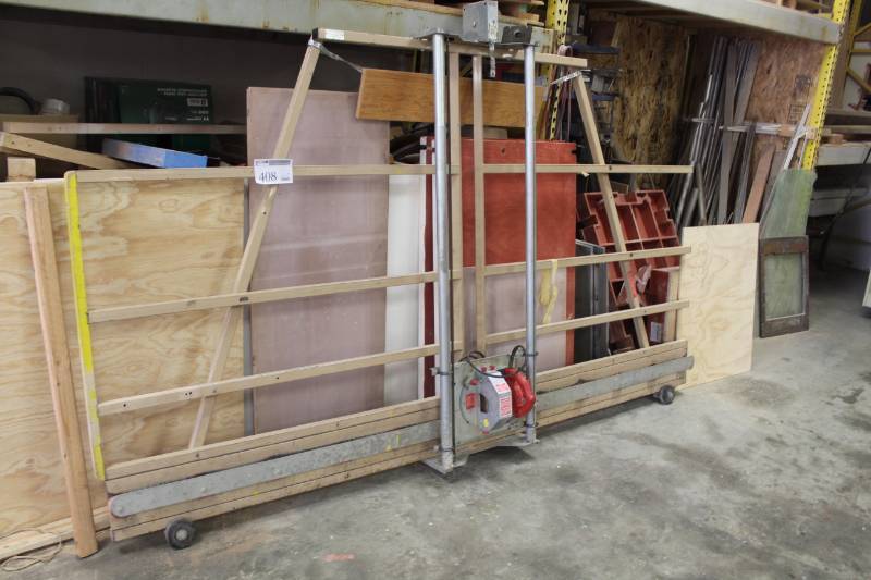 lot 408 image: Safety Speed Cut Mfg. Co., Inc. Sheet Board Cutting Machine