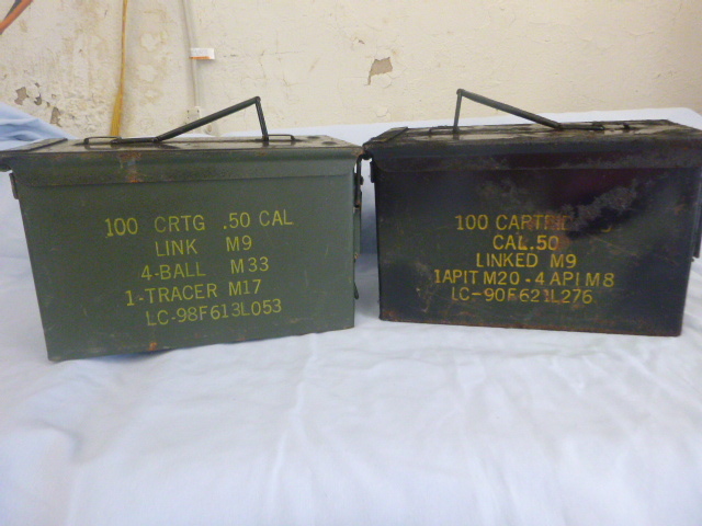 lot 6 image: 2 Ammo Boxes