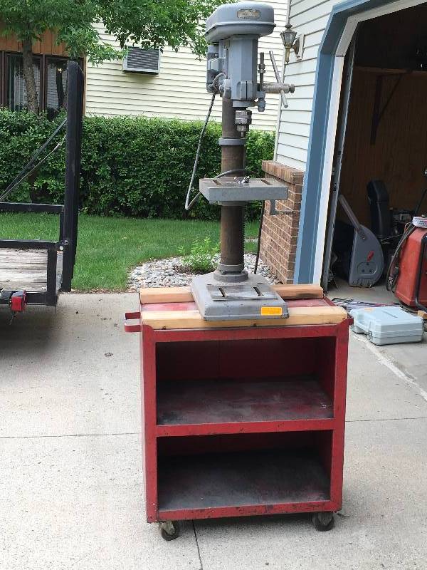 Table Drill Press W Stand