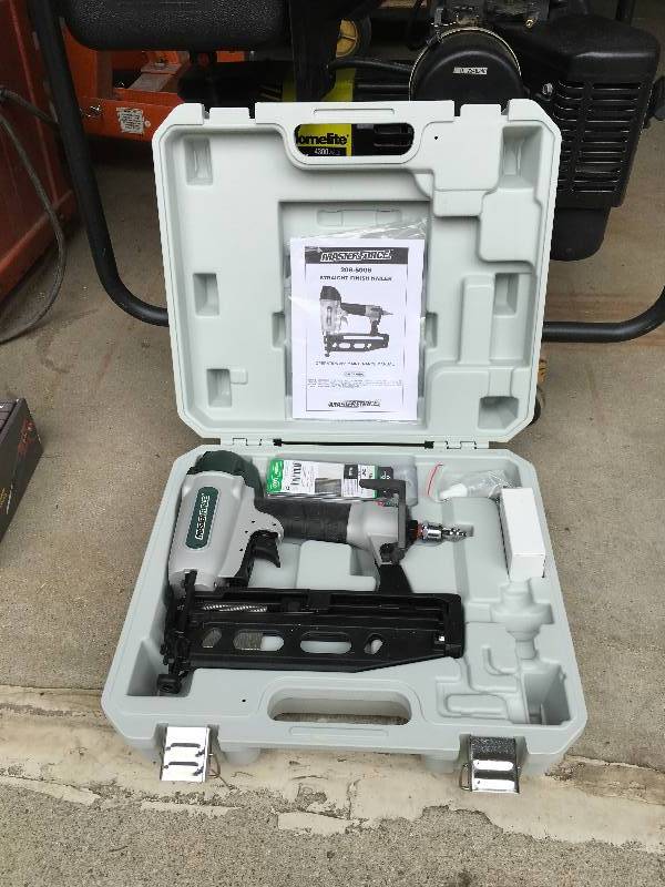 Master Force Straight Finish Nailer