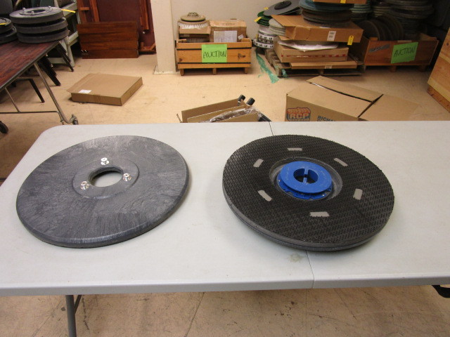 lot 329 image: TWO NEW BUFFING MACHINE REPLACEMENT PAD HOLDERS