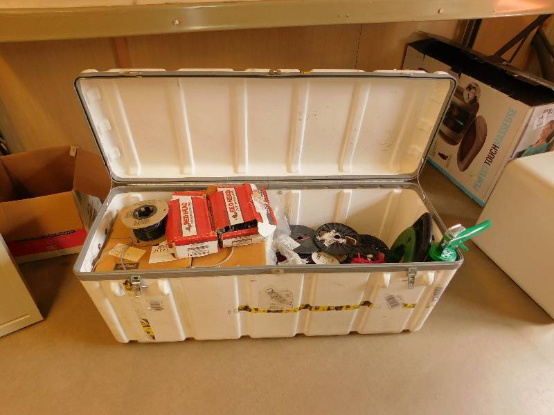 lot 15 image: Hard Case and Misc Wire