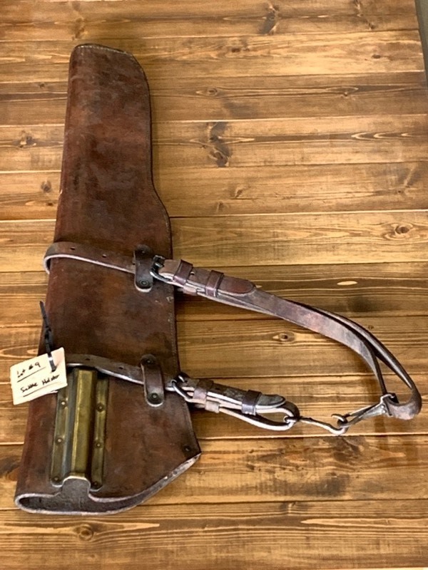 lot 9 image: Vintage Saddle Holster
