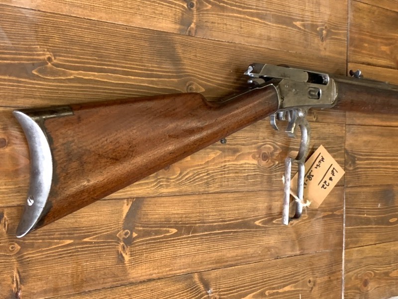 lot 22 image: Marlin Lever Action .38-W Rifle
