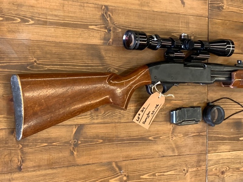 lot 24 image: Remington GameMaster Hunting Rifle