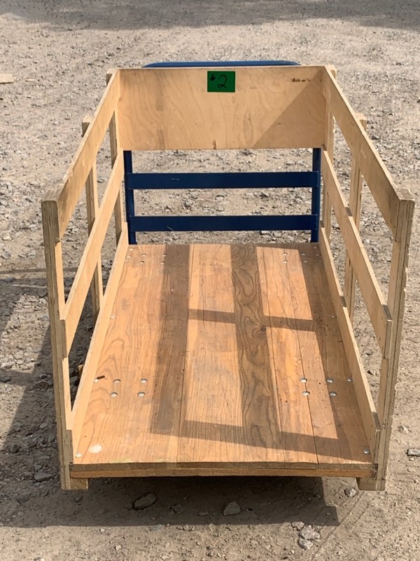 Commercial Floor Cart With Sides