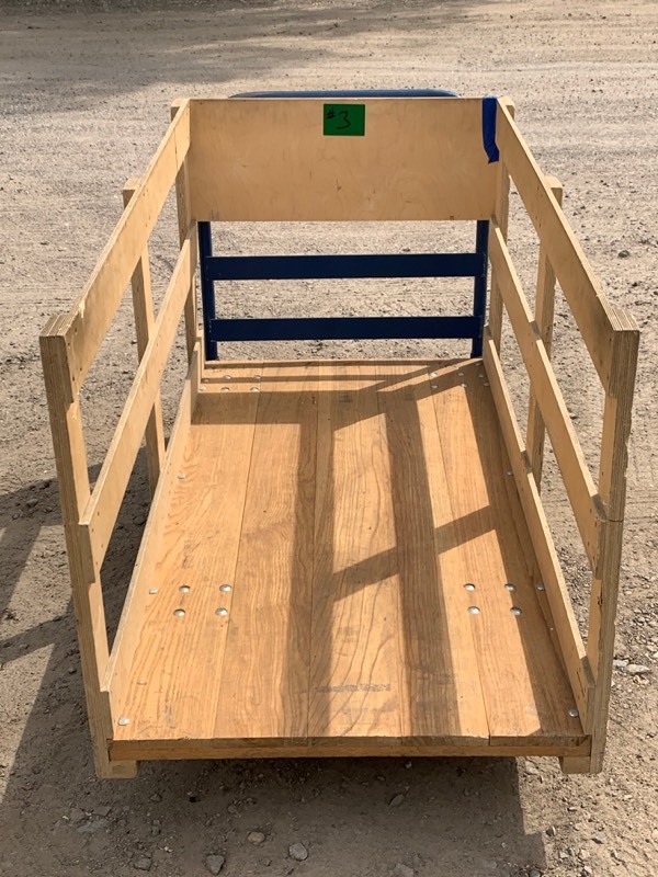 Commercial Floor Cart With Sides