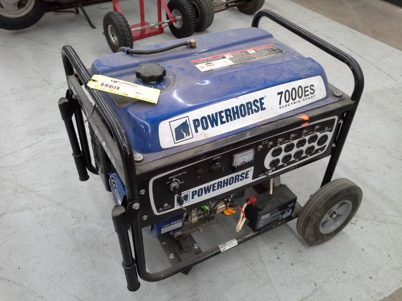 Powerhorse Electric Start 7000ES 5500W Electrical Generator