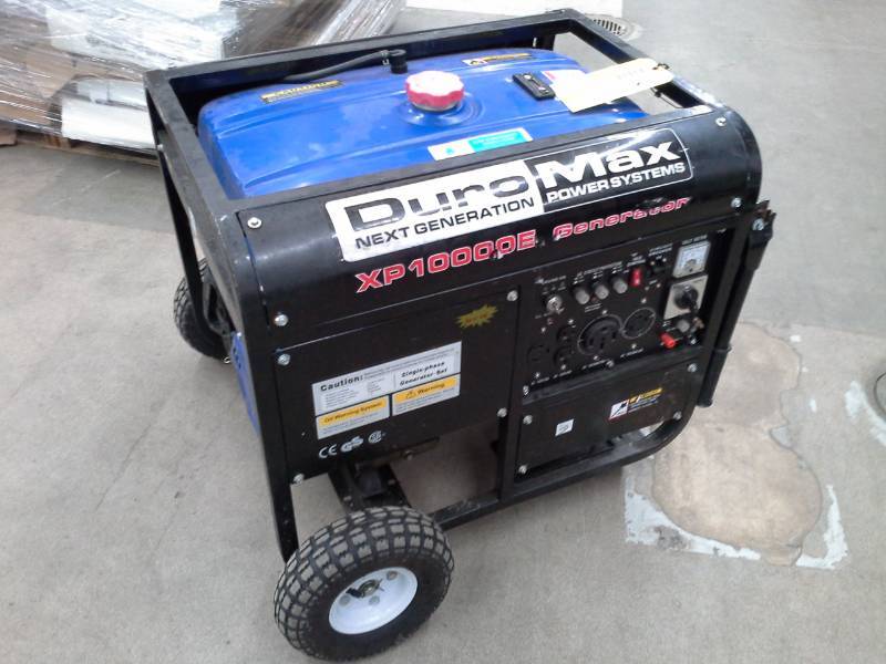 Duro Max Next Generation Power Systems XP10000E 8000W Generator