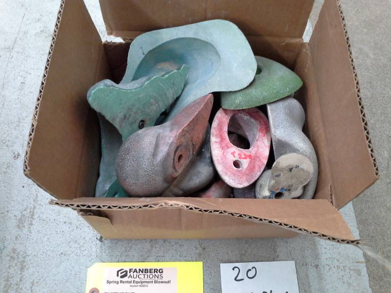 Lot of (20) Small-Medium Rock Climbing Holds