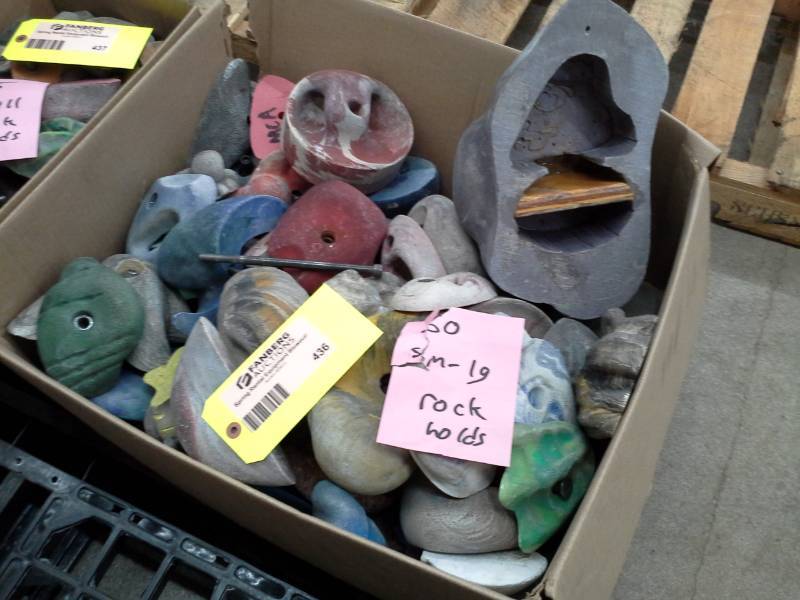 Lot of (145) Small and Small-Large Rock Climbing Holds