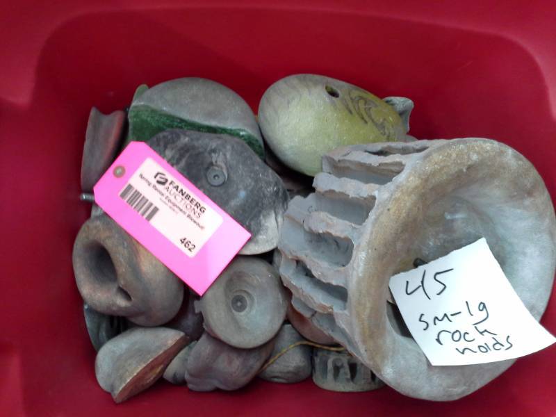 Lot of (45) Small-Large Rock Climbing Holds