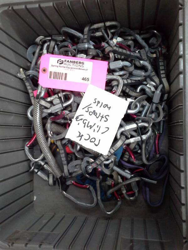 Rock Climbing Straps and Holds