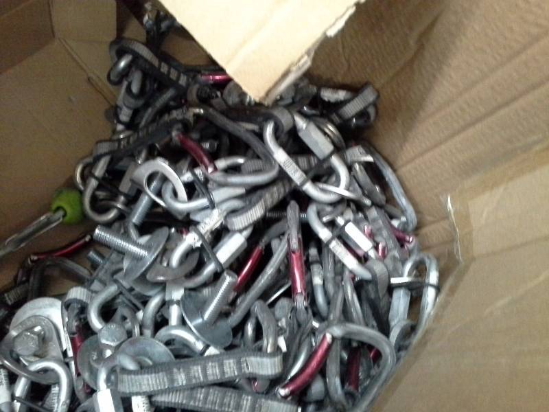 Rock Climbing Straps and Holds