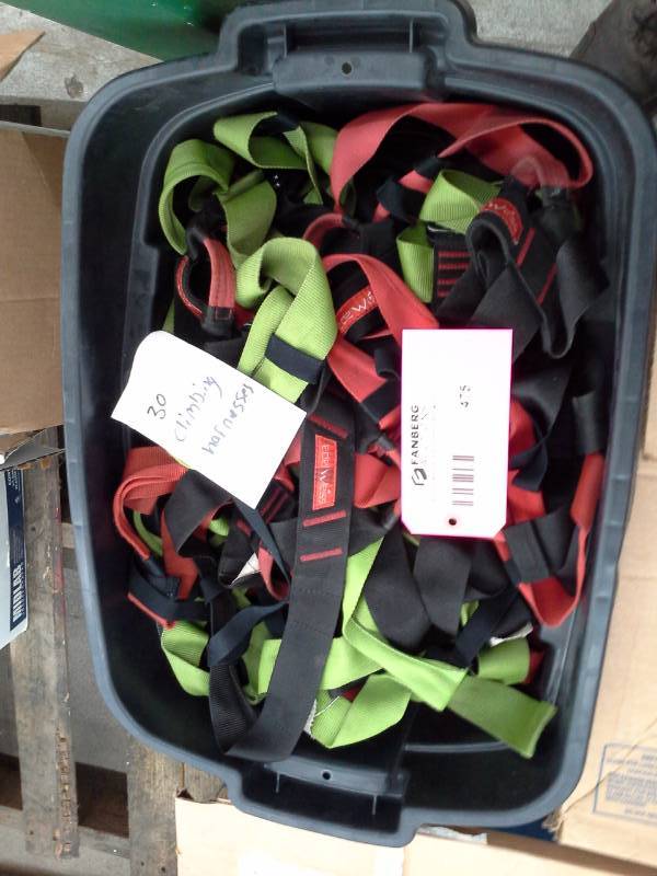 Lot of (30) Climbing Harnesses