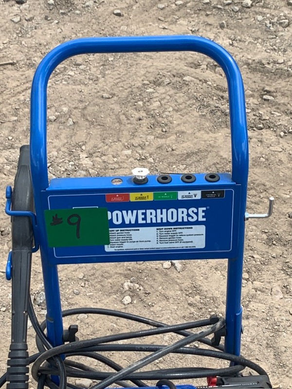 lot 9 image: PowerHouse Pressure Washer