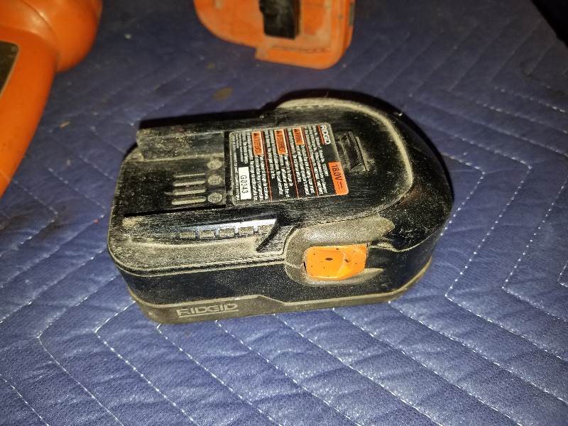 lot 8 image: Rigid Battery Operated Tools