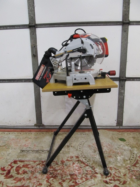 lot 171 image: Nice Working CRAFTSMAN 75th Anniversary 10 Miter Saw