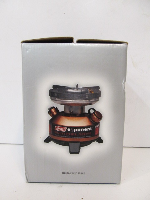 lot 218 image: Quality COLEMAN Exponent Multi-Fuel Camp Stove