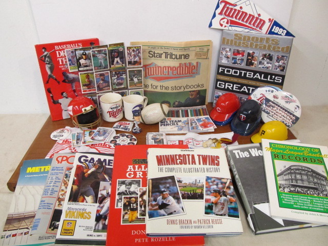 lot 237 image: LARGE Lot of Vintage etc Sports Memorabilia