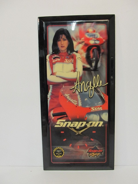 lot 180 image: Vintage SNAP-ON Tools Advertising Clock