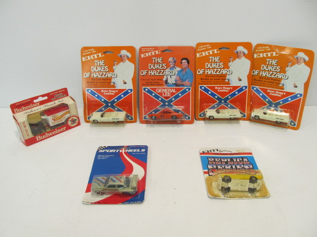 lot 186 image: Lot of NOS Unopened Vintage Diecast Cars Including Dukes of Hazzard