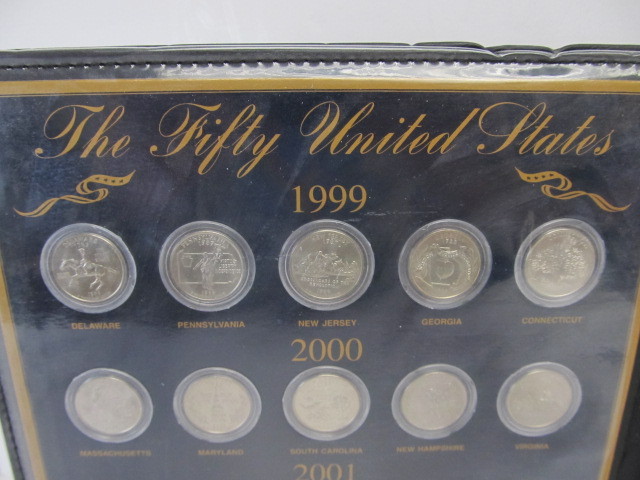lot 274 image: Complete Collection of Uncirculated US State Quarters