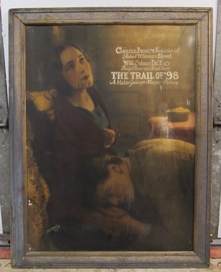 lot 4 image: Rare Original 1920s Silent Film Era Movie Poster