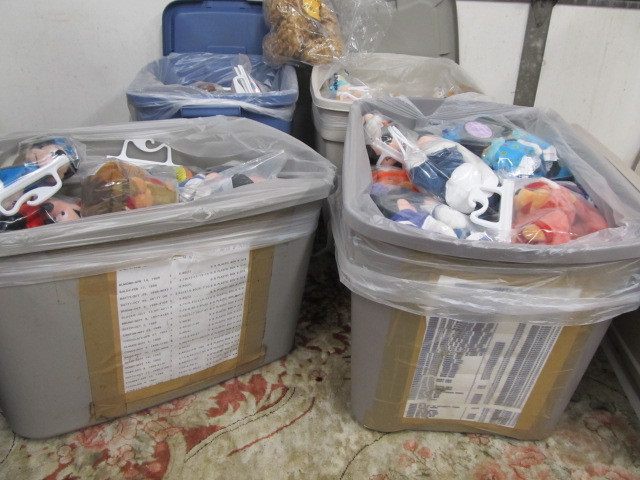 lot 336 image: HUGE Lot of Disney Character Dolls Plushes etc