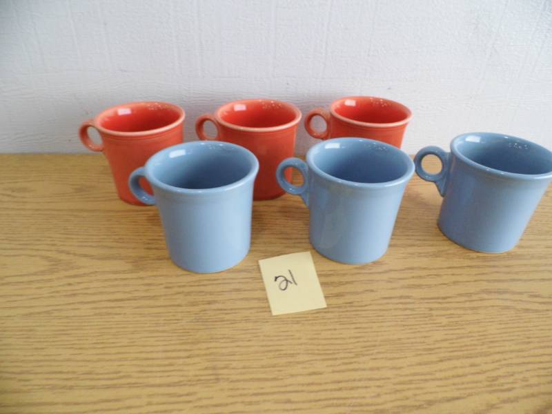 Lot of 6 Fiesta Mugs