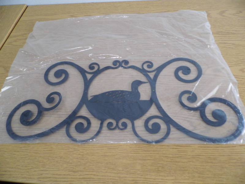 Lot of 2 Loon Wall Hangings