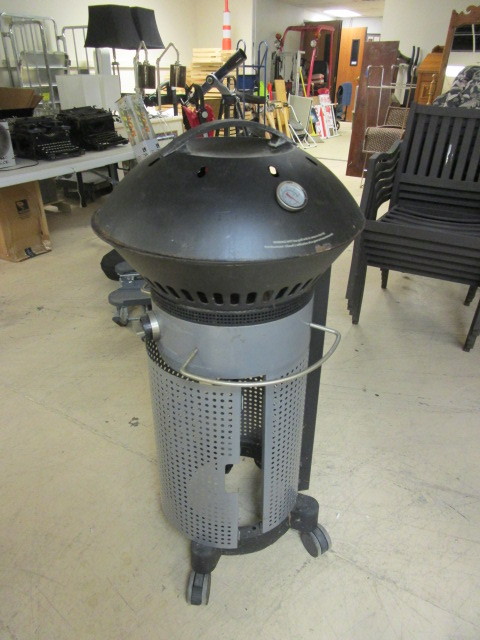 lot 420 image: ELEMENTS CIRCULAR GAS GRILL