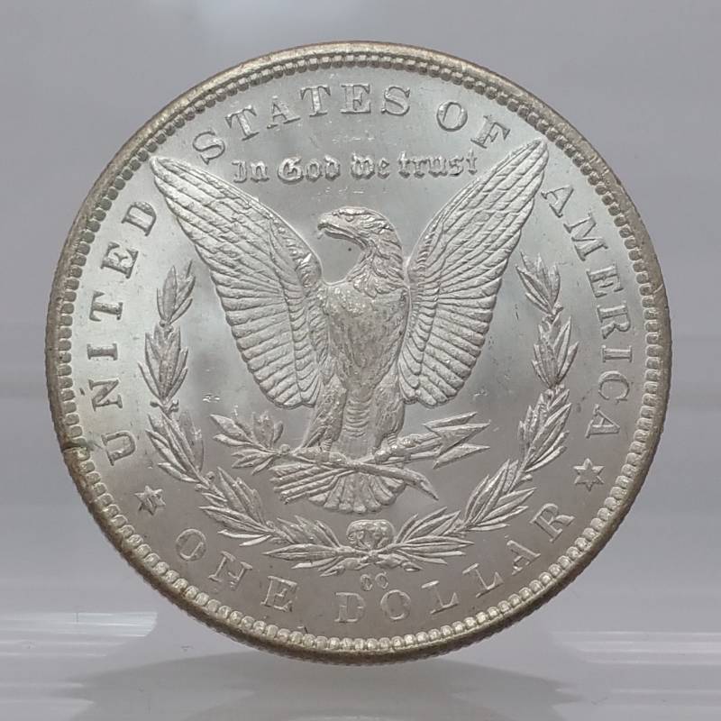 lot 513 image: 1891 CC Carson City Morgan Silver Dollar - Highest Grade