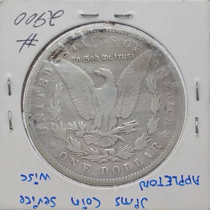 lot 524 image: 1893 P Morgan Silver Dollar - Key Date
