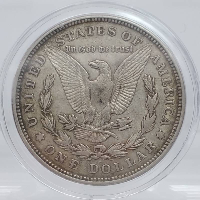 lot 528 image: 1921 D Morgan Silver Dollar