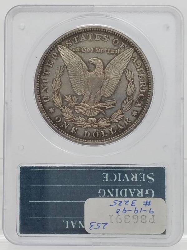 lot 516 image: 1885 Morgan Silver Dollar - MS62 PL (Proof Like) PCGS Toned